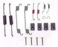 H17377 Professional Grade Drum Brake Hardware Kit For Truck Van Suv Silver Metal Machined Finish 
