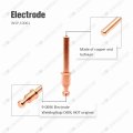Weldingstop 9-0093 Tip 9-0094 Nozzle Electrode 9-0096 Plasma For Thermal Dynamics Cutmaster 42 Cutter Sl40 Torch Pk-40