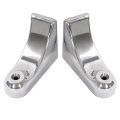 Hecasa Headlight Bracket For Peterbilt 359 Style L Shape Dual Front Lamp Frame Aluminum Left Right Side 
