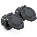 Red Hound Auto 2 Power Outlet Socket Caps Compatible With Toyota 04-10 Sienna 08-14 Sequoia 07-13 Tundra 12-14 Venza Cigarette