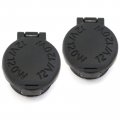 Red Hound Auto 2 Power Outlet Socket Caps Compatible With Toyota 04-10 Sienna 08-14 Sequoia 07-13 Tundra 12-14 Venza Cigarette