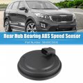 Uxcell Rear Hub Bearing Abs Speed Sensor For Kia Sorento 2015-2020 No 58980c5000 Plastic Metal Black