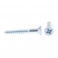 Prime-line Wood Screws Flat Head Phillips Drive 5 X 1 In Zinc Plated Steel 50 Pack