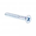 Prime-line Wood Screws Flat Head Phillips Drive 5 X 1 In Zinc Plated Steel 50 Pack 