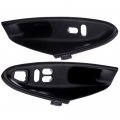 Door Handles Interior Front Driver Passenger Side Replacement Fit 1994-1998 For Mustang Inside Black 2cps 