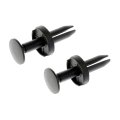 Multi Purpose Retainers For Dodge Caliber 2007 2008 Black Plastic Push Type 0 226 In Center Groove Diameter Replacement 