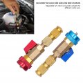 Valve Core Quick Remover Installer 2pcs A C Adjustable Removal Tool High Low Coupler For R134 R12