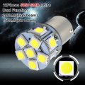 Ruiandsion 2pcs 1157 Led Bulb White 6v Bay15d 5050 12smd Light Bulbs For Back Up Reverse Lights Brake Tail Non-polarity