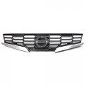 Carpartsdepot New Replacement Parts Front Chrome Black Grille Grill For 2008-2012 Nissan Altima S Se Sr Base Coupe Fits 
