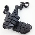 Smt-highway Clamps 1 Large Foot Pegs Compatible With V-star Roadstar Kawasaki Vulcan Moto B00vlbdp18