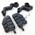 Smt-highway Clamps 1 Large Foot Pegs Compatible With V-star Roadstar Kawasaki Vulcan Moto B00vlbdp18