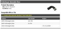 Turbo Intercooler Hose Compatible With 2004-2005 Volkswagen Jetta 1 9l 4-cylinder Turbocharged