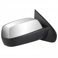 Ocpty Black Passenger Side View Mirror Metallic Finish With Power Adjustment Heated Compatible For 2014-2017 Gmc Sierra 1500