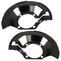 Front Brake Dust Shield 5015128aa 5015129aa 2pcs For Dodge Ram 2500 And 3500 Fit 2000 To 2002 Models Steel Backing Plate 