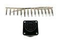 10 Pin Plug Connector Repair Kit For Western Mvp Fisher Ez V Plow 56496 22123 14 Position With Female Pins 