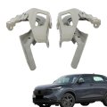 Hood Hinge Kit Front Left And Right Side Replacement For Honda Hr-v 2023 2024 Ho1236166 Ho1236165 Silver Iron Door Hinges With 