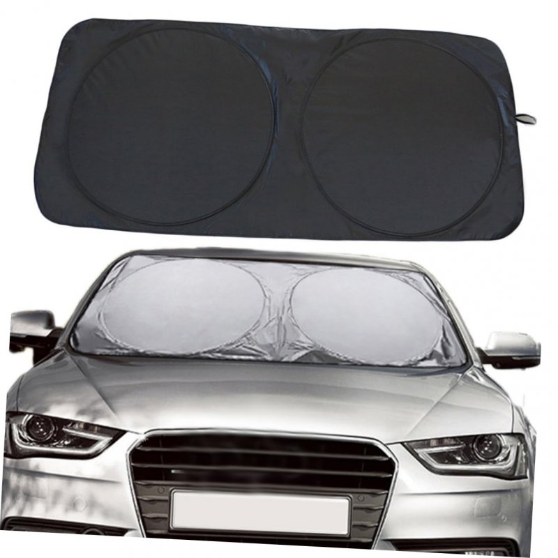 Ibasenice Sun Visor Protector Car Front Windshield Truck Reflective Autoblock Cover Shade For Sunshade Portable Sun Window