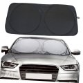 Ibasenice Sun Visor Protector Car Front Windshield Truck Reflective Autoblock Cover Shade For Sunshade Portable Sun Window
