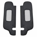 Sun Visor Cover Replacement For Ford Mustang 1994 To 2004 2 Piece Black Microfiber Leather Driver And Passenger Side Sn95 4th 