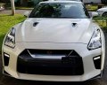 Front Bumper Tow Hook License Plate Mount Bracket For Nissan Gt-r Gtr 2017-2023 Holder Set W Unique Screw Bolts Black Caps