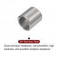 Harfington 20pcs Wire Thread Inserts M14 X 2 2d 304 Stainless Steel Helical Coiled Threaded Sleeve