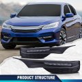 Led Front Bumper Fog Lights Left Right Side For Honda Accord Sedan 2016-2017 Lamps Wiring Switch 33900t2aa21 Ho2592142