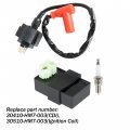 Labwork Ignition Coil Spark Plug Cdi Box Replacement For Hondaeman 400trx400fw 1997-2003 For Fourtrax Foreman 400 Trx400fw