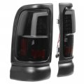 Hecasa Left Right Taillights Compatible With 1994-2002 Dodge Ram 1500 2500 3500 Replacement For Ch2801122 Ch2800122 Ch2800135