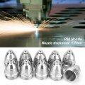 10pcs P80 Electrode Nozzle Plasma Cutting Consumable Cutter Torch Tips For Air Machine 1 1mm
