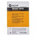 Niche Brake Pad Set For Kawasaki Versys 650 43082-0155 43082-0150 43082-0151 Front Rear Semi-metallic