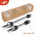 A-premium Pair 2 Front Cv Axle Shaft Assembly Compatible With Kia Forte011012 2013 Forte5 2012 2 0l 2 4l Automatic Transmission