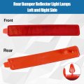 Rear Bumper Reflector Light Lamps Left And Right Side Fits For 2010-2016 Cadillac Srx 2009-2012 Chevy Traverse 2007-2015 Gmc