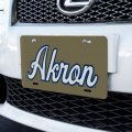 Graphics More University Of Akron Secondary Novelty Metal Vanity Tag License Plate