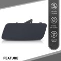Left Side Headlight Washer Cover Powerwash Cap For Range Rover 2013 2017 Black Abs Plastic Nozzle Part Number 02hlp4154abkl
