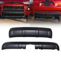 2pcs Front Rear Bumper Valance Panel Molding Matte Black Fit For Toyota 4runner 2016-2024 Not Limited And Trd Sport Model 