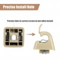 Uxcell 2pcs Sun Visor Support Clip Retainer For Mercedes-benz W201 190 Class 1982-1993 No A12681000128412 Holder Bracket Hanger