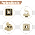 Uxcell 2pcs Sun Visor Support Clip Retainer For Mercedes-benz W201 190 Class 1982-1993 No A12681000128412 Holder Bracket Hanger