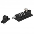 Combination Locking S Password Rt Resistant Coating 4 Digit For Pool Gate Fence Farm Family Black Latch Lock