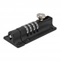 Combination Locking S Password Rt Resistant Coating 4 Digit For Pool Gate Fence Farm Family Black Latch Lock