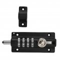 Combination Locking S Password Rt Resistant Coating 4 Digit For Pool Gate Fence Farm Family Black Latch Lock