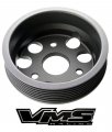 Vms Racing 14-15 Light Weight Billet Aluminum Water Pump Pulley Compatible With Subaru Forester And Xt 2014-2015 Engines Only
