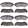 Aintier Automotive Replacement Brake Pads Front Rear Fit For Jeep Liberty 2003-2007