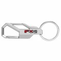 Ipick Image Compatible With Ford F-150 Fx4 Off Road Silver Carabiner-style Snap Hook Metal Key Chain