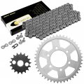 Caltric Drive Chain And Sprockets Kit Compatible With Kawasaki Zzr1200 Ninja Zx1200c 2002 2003-2005