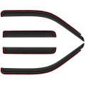 Outside Mount Window Wind Deflectors Replacement For 1991-2001d For Explorer Visors Rain Guard 4pieces 