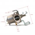 The Rop Shop Carburetor With Fuel Line For Yamaha Jn6-14101-00 Jn61410100 Four Cycle Buggy