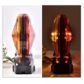 G-puls Universal 12v Magnetic Trailer Lights Tails Turn Signal Light Kittowing Light Red Amber Tow 20 55lb Magnetic Strengt