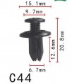 Autobahn88 Push-type Clip Compatible With Toyota Gm Honda Nissan Subaru Suzuki Mazda Oem 9046706017 20426301 90657sa5003