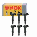 6 Pc Ngk Ignition Coils For Dodge Nitro 3 7l V6 2007-2008 