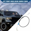 Hihaha 5165721aa Left Front Door Inside Handle Cable For Ram 1500 2011-2018 2500 2011-2023 Latch Release Durable Metal 1 Pc